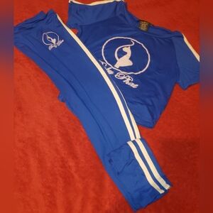 Baby Phat Blue  Top And Pants Set